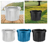 Maxbell Portable Toilet Compact for Adults and Kids for Home Outdoors Indoors Travel gray