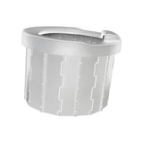 Maxbell Portable Toilet Compact for Adults and Kids for Home Outdoors Indoors Travel gray