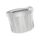 Maxbell Portable Toilet Compact for Adults and Kids for Home Outdoors Indoors Travel gray