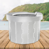 Maxbell Portable Toilet Compact for Adults and Kids for Home Outdoors Indoors Travel gray