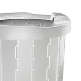 Maxbell Portable Toilet Compact for Adults and Kids for Home Outdoors Indoors Travel gray