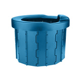 Maxbell Portable Toilet Compact for Adults and Kids for Home Outdoors Indoors Travel blue