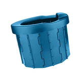 Maxbell Portable Toilet Compact for Adults and Kids for Home Outdoors Indoors Travel blue