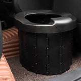 Maxbell Portable Toilet Compact for Adults and Kids for Home Outdoors Indoors Travel black