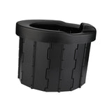 Maxbell Portable Toilet Compact for Adults and Kids for Home Outdoors Indoors Travel black