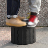 Maxbell Portable Toilet Compact for Adults and Kids for Home Outdoors Indoors Travel black