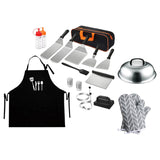 Maxbell 18 Pieces Griddle Accessories Burger Press Set for Cooking RV Travel Fishing