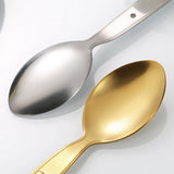 Maxbell 3Pcs Camping Utensils Flatware Spoon Fork Knife for Survival BBQ Backpacking Silver