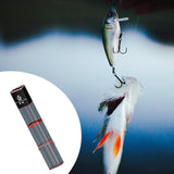 Maxbell Foldable Fish Net Bag Fishing Bucket Storage Cage for Kayak Fishing Crawfish Black