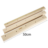 Maxbell 3Pcs Wooden Rock Climbing Holds Adult for Board for Home Gym Training