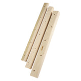 Maxbell 3Pcs Wooden Rock Climbing Holds Adult for Board for Home Gym Training