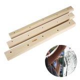 Maxbell 3Pcs Wooden Rock Climbing Holds Adult for Board for Home Gym Training