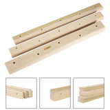 Maxbell 3Pcs Wooden Rock Climbing Holds Adult for Board for Home Gym Training