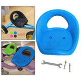 Maxbell Kids Tricycle Seat Go Kart Car Seat for Toddlers Trike Children Bikes Blue