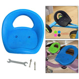 Maxbell Kids Tricycle Seat Go Kart Car Seat for Toddlers Trike Children Bikes Blue
