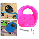 Maxbell Kids Tricycle Seat Go Kart Car Seat for Toddlers Trike Children Bikes Pink
