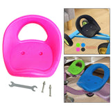 Maxbell Kids Tricycle Seat Go Kart Car Seat for Toddlers Trike Children Bikes Pink