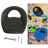 Maxbell Kids Tricycle Seat Go Kart Car Seat for Toddlers Trike Children Bikes Black