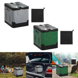 Maxbell Camping Folding Toilet Multifunctional Car Bucket Toilet for Boat RV Fishing Black Gray