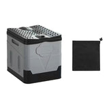 Maxbell Camping Folding Toilet Multifunctional Car Bucket Toilet for Boat RV Fishing Black Gray