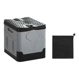 Maxbell Camping Folding Toilet Multifunctional Car Bucket Toilet for Boat RV Fishing Black Gray