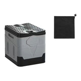 Maxbell Camping Folding Toilet Multifunctional Car Bucket Toilet for Boat RV Fishing Black Gray