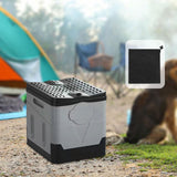 Maxbell Camping Folding Toilet Multifunctional Car Bucket Toilet for Boat RV Fishing Black Gray