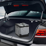 Maxbell Camping Folding Toilet Multifunctional Car Bucket Toilet for Boat RV Fishing Black Gray