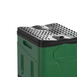 Maxbell Camping Folding Toilet Multifunctional Car Bucket Toilet for Boat RV Fishing Black Green