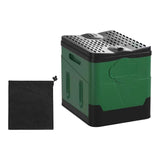Maxbell Camping Folding Toilet Multifunctional Car Bucket Toilet for Boat RV Fishing Black Green