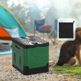 Maxbell Camping Folding Toilet Multifunctional Car Bucket Toilet for Boat RV Fishing Black Green