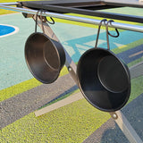 Maxbell Folding Camping Table Travel Table Roll up Camp Table for BBQ Balcony Garden