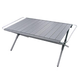Maxbell Folding Camping Table Travel Table Roll up Camp Table for BBQ Balcony Garden