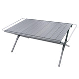 Maxbell Folding Camping Table Travel Table Roll up Camp Table for BBQ Balcony Garden