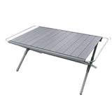 Maxbell Folding Camping Table Travel Table Roll up Camp Table for BBQ Balcony Garden