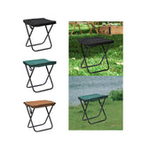 Maxbell Camping Stool Seat Footrest Heavy Duty Camp Stool for Beach Garden Traveling Black