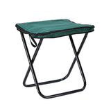 Maxbell Camping Stool Seat Footrest Heavy Duty Camp Stool for Beach Garden Traveling Green