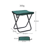 Maxbell Camping Stool Seat Footrest Heavy Duty Camp Stool for Beach Garden Traveling Green