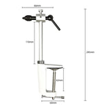 Maxbell Fly Tying Vise Accessory Portable Replacement Practical Bobbin Thread Holder 24.5cm Rotatable