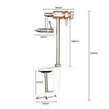 Maxbell Fly Tying Vise Accessory Portable Replacement Practical Bobbin Thread Holder 26cm Rotatable