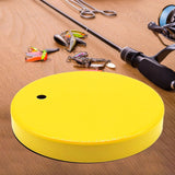 Maxbell Fly Tying Vise Accessory Portable Replacement Practical Bobbin Thread Holder Yellow Base