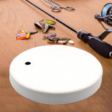 Maxbell Fly Tying Vise Accessory Portable Replacement Practical Bobbin Thread Holder White Base