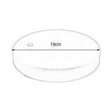 Maxbell Fly Tying Vise Accessory Portable Replacement Practical Bobbin Thread Holder White Base