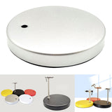 Maxbell Fly Tying Vise Accessory Portable Replacement Practical Bobbin Thread Holder Silver Base