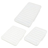 Maxbell Fly Fishing Lures Box Insert Transparent Lid Fishing Accessories Storage Box 185mmx103mmx12.5mm