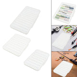 Maxbell Fly Fishing Lures Box Insert Transparent Lid Fishing Accessories Storage Box 185mmx103mmx12.5mm