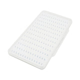 Maxbell Fly Fishing Lures Box Insert Transparent Lid Fishing Accessories Storage Box 185mmx103mmx12.5mm