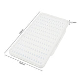 Maxbell Fly Fishing Lures Box Insert Transparent Lid Fishing Accessories Storage Box 185mmx103mmx12.5mm