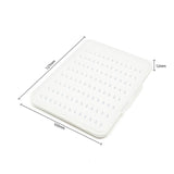 Maxbell Fly Fishing Lures Box Insert Transparent Lid Fishing Accessories Storage Box 127mmx103mmx12mm