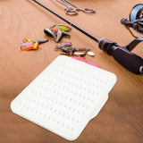 Maxbell Fly Fishing Lures Box Insert Transparent Lid Fishing Accessories Storage Box 127mmx103mmx12mm